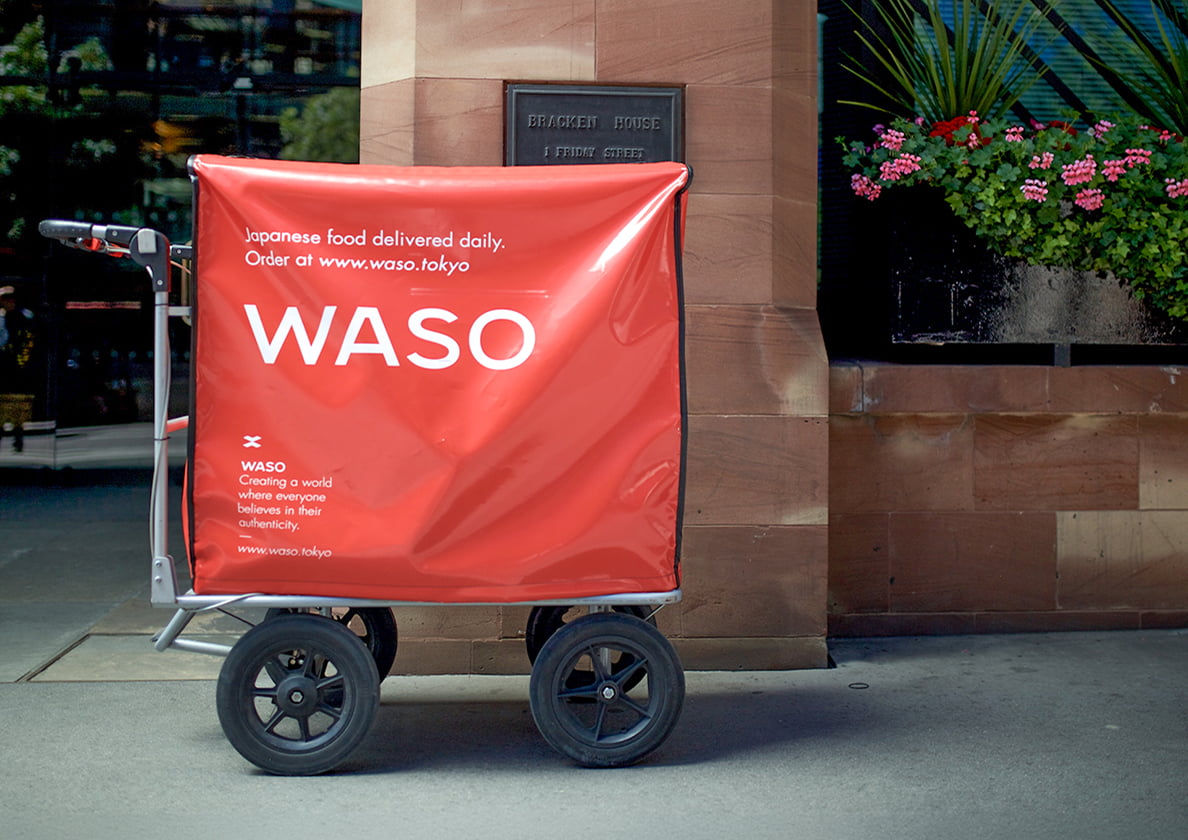 Photograph of a WASO trolley