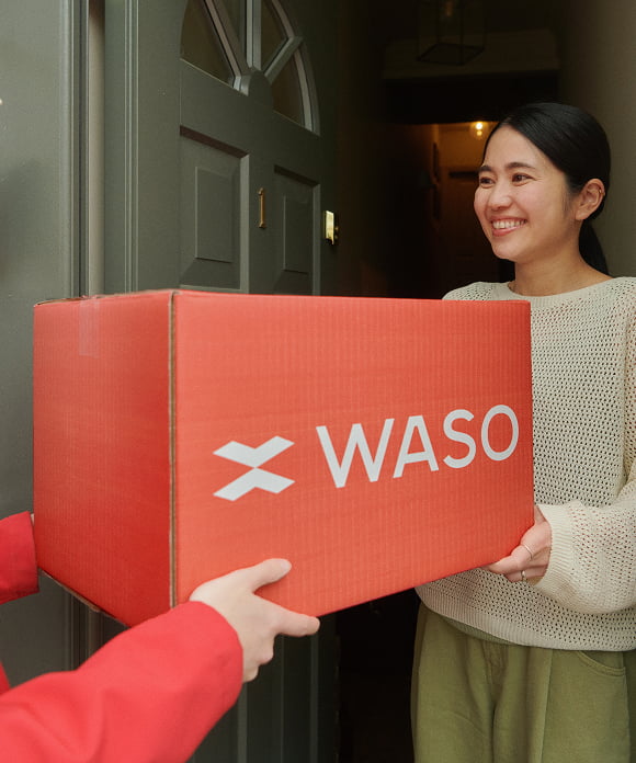 WASO products delivered to customers